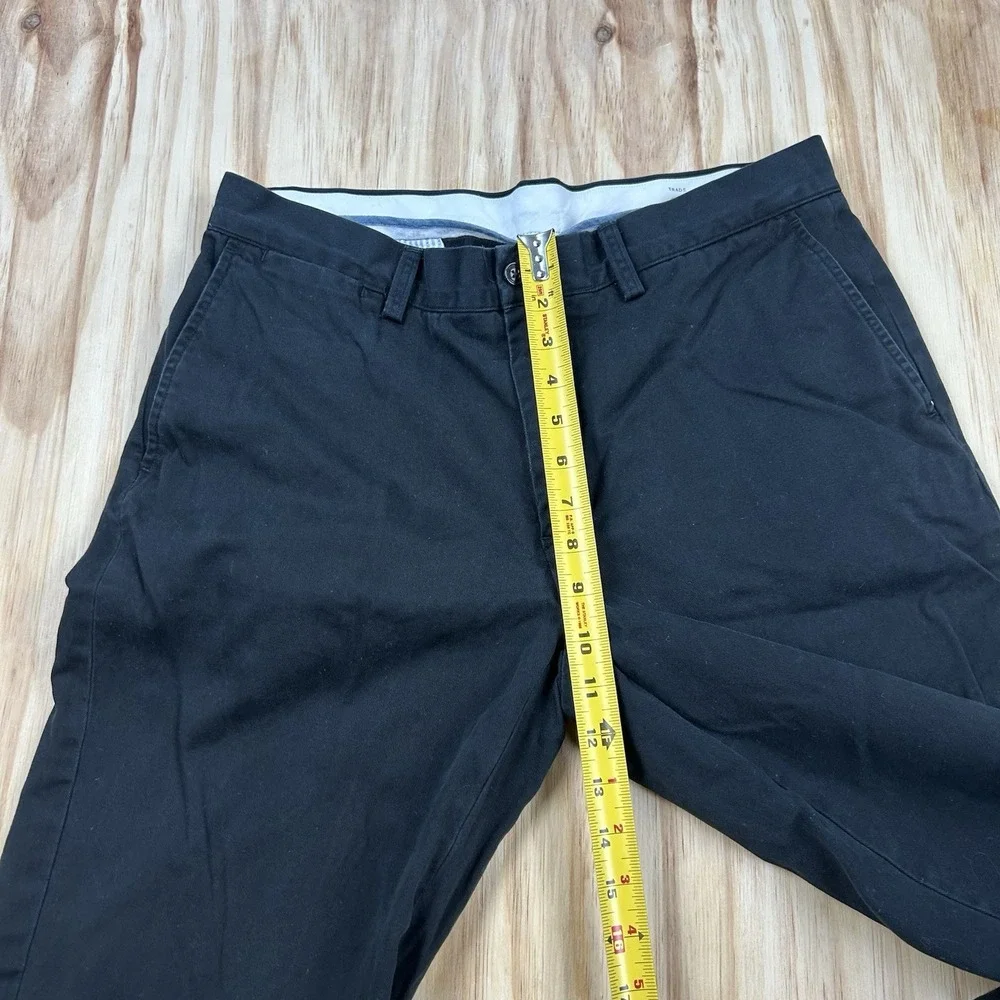 Polo Ralph Lauren Men's 34x35 Black Classic Fit Chino Pants Cotton Casual Trouse